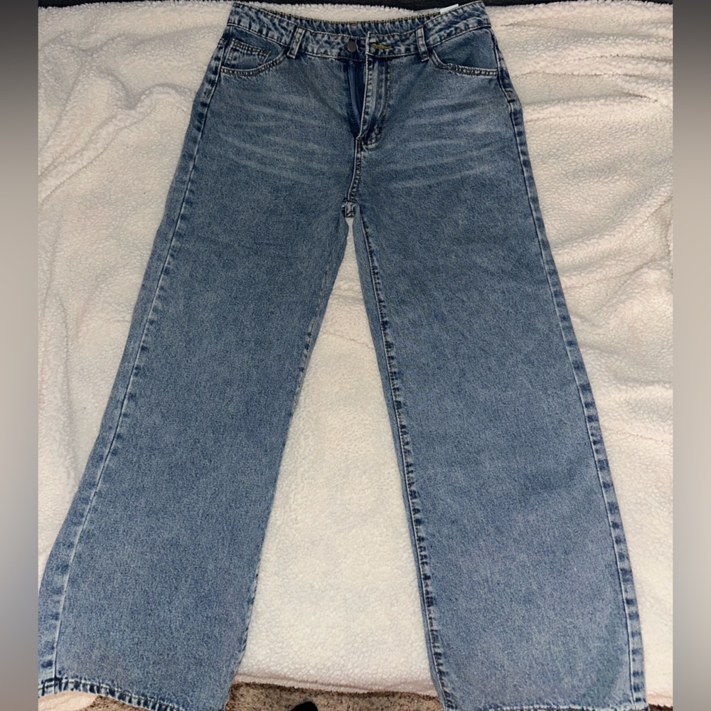 Classic Blue Women's Straight Jeans